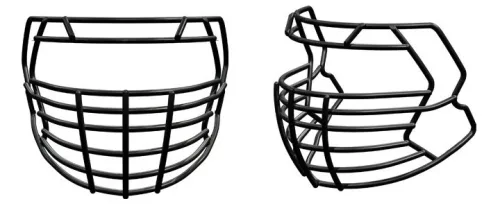 Riddell S2BDC-HT-LW fekete sisakrács