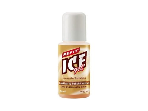 Refit Ice Gel Fekete 80ml Roll-on