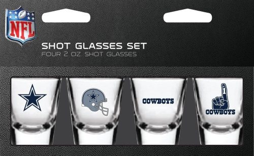 Cowboys 4db-os tip pohár készlet