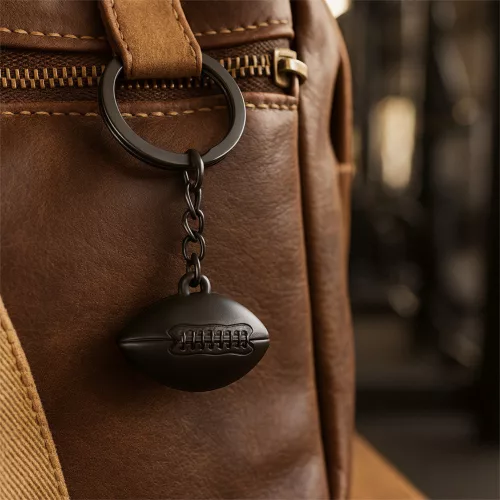 40YARDS 3D fém kulcstartó - futball labda