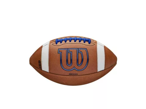 Wilson GST - Bőr amerikai foci meccslabda - kék