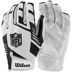   Wilson NFL Stretch Elkapó Kesztyű - Fehér (Youth/Ifi méret)