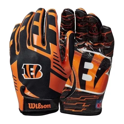 Wilson NFL Stretch Fit Kesztyű - Bengals