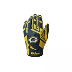 Wilson NFL Stretch Fit Kesztyű - Packers