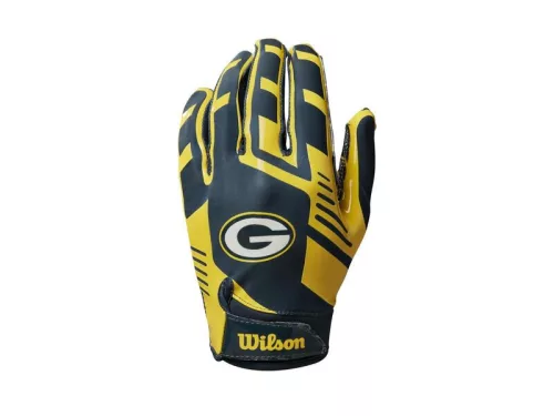 Wilson NFL Stretch Fit Kesztyű - Packers