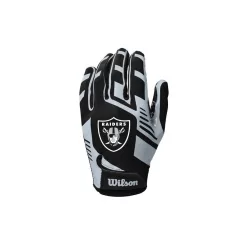 Wilson NFL Stretch Fit Kesztyű - Raiders