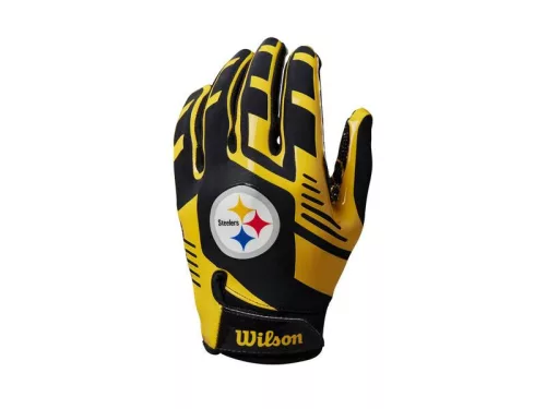 Wilson NFL Stretch Fit Kesztyű - Steelers
