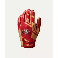 Wilson NFL Stretch Fit Kesztyű - 49ers
