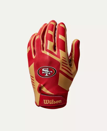 Wilson NFL Stretch Fit Kesztyű - 49ers